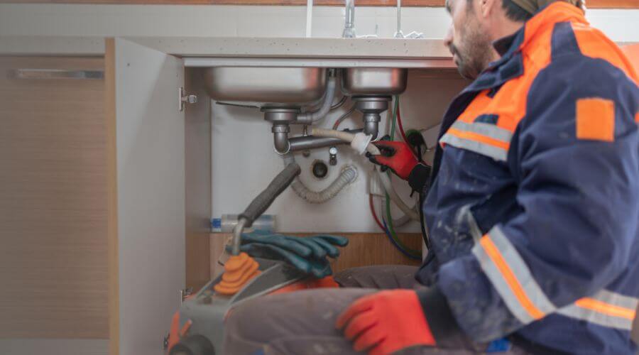 Professional slab leak plumber services in Gobles, MI
